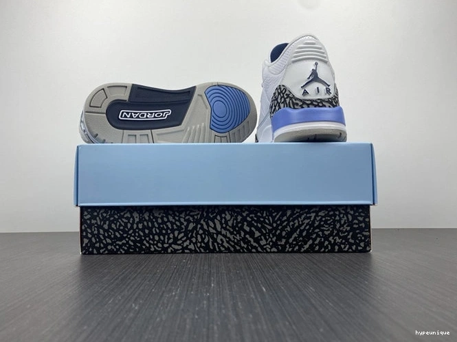 HYPE Fashionable 3837 Jordan3 UNC CT8532- 1014